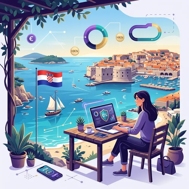 Croatia Digital Nomad Visa: 0% Tax & How to Apply (2026)