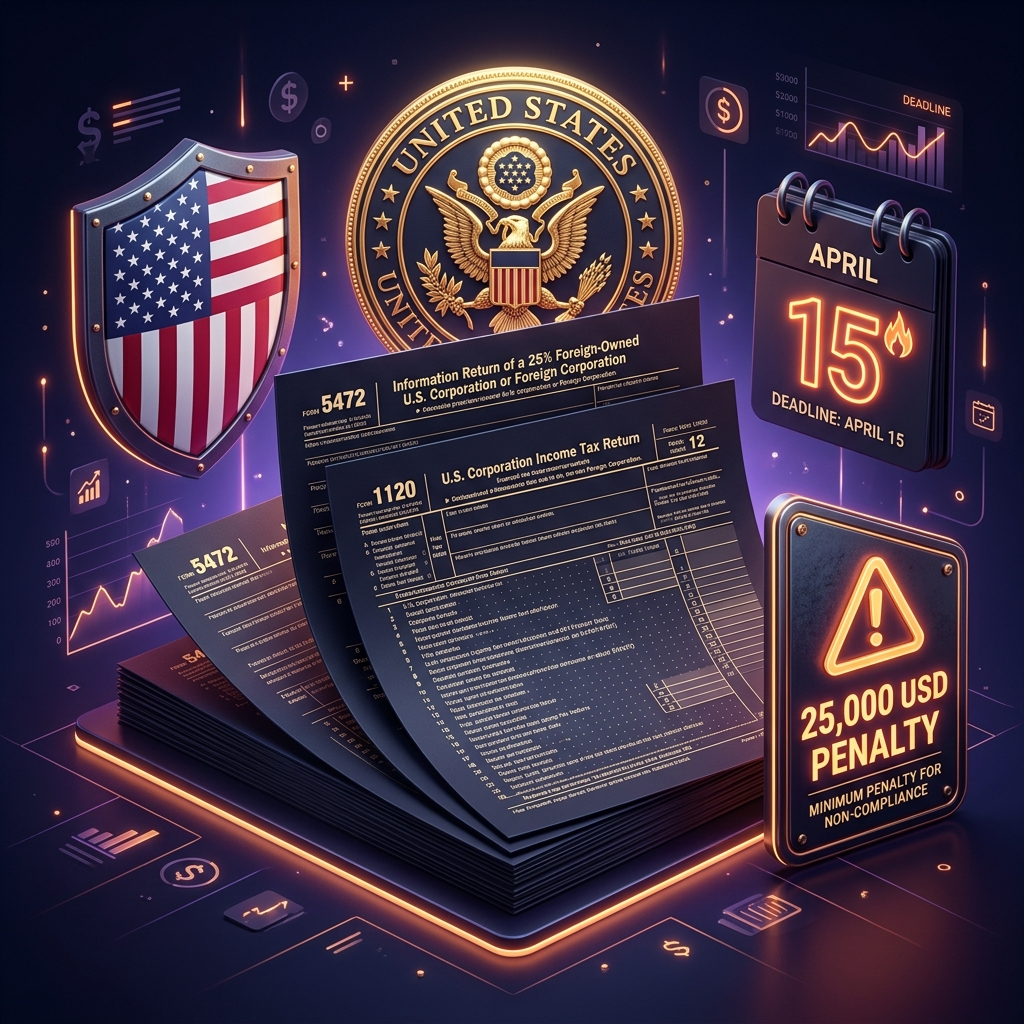 How to File IRS Form 5472 and 1120 Pro Forma for a Foreign-Owned US LLC
