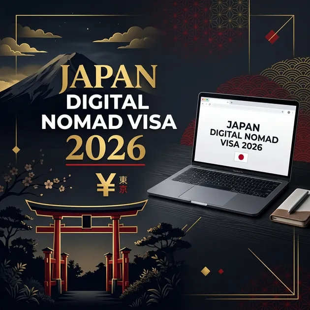 Japan Digital Nomad Visa: Requirements, Tax Rules & How to Apply (2026)