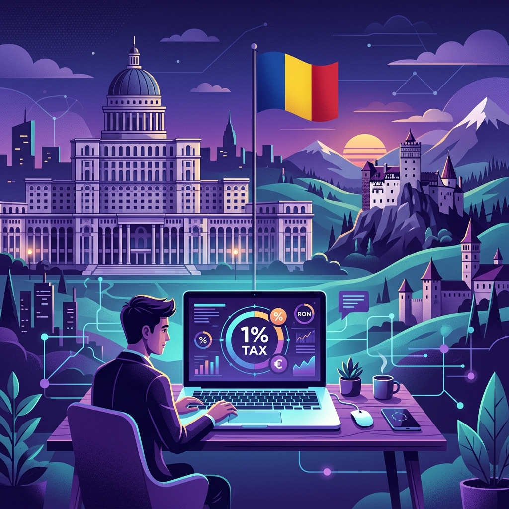 Romania 1% Micro-Enterprise Tax: Step-by-Step Setup Guide