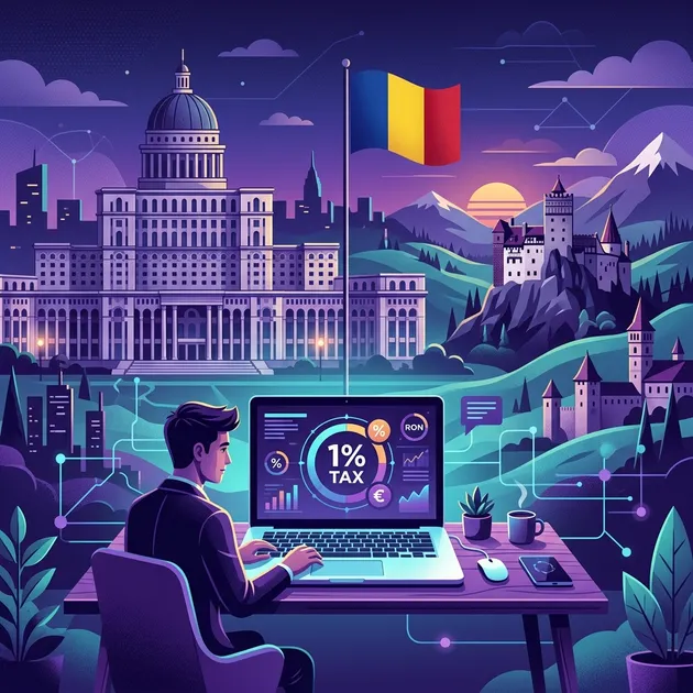 Romania 1% Micro-Enterprise Tax: Step-by-Step Setup Guide