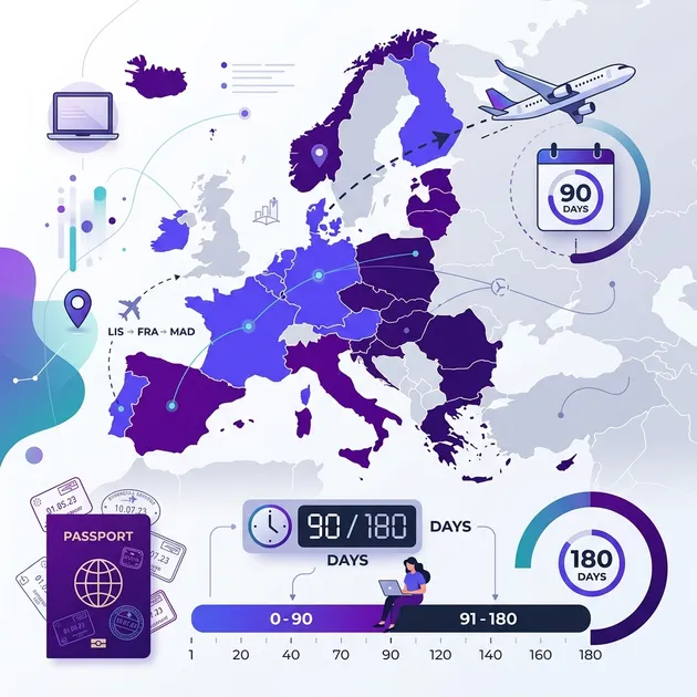Navigating the New EU EES Border Control System for Schengen Nomads in 2026