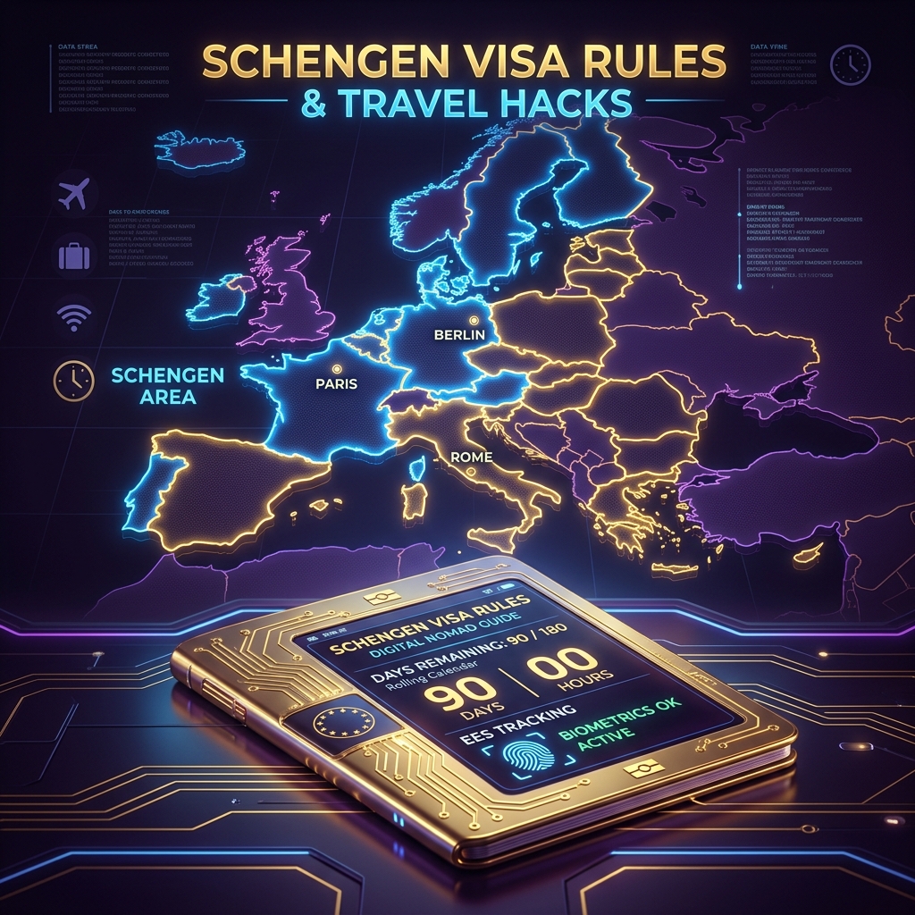 Schengen 90-Day Rule Hacks: How to Live in Europe Legally as a Digital Nomad
