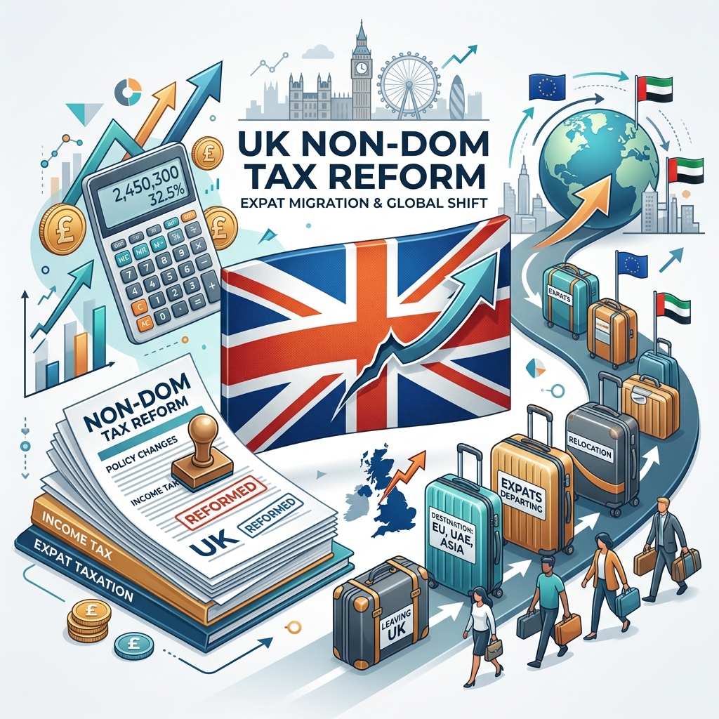 UK Non-Dom Abolition: The New 4-Year FIG Tax Regime Guide for Expats & Nomads (2026)