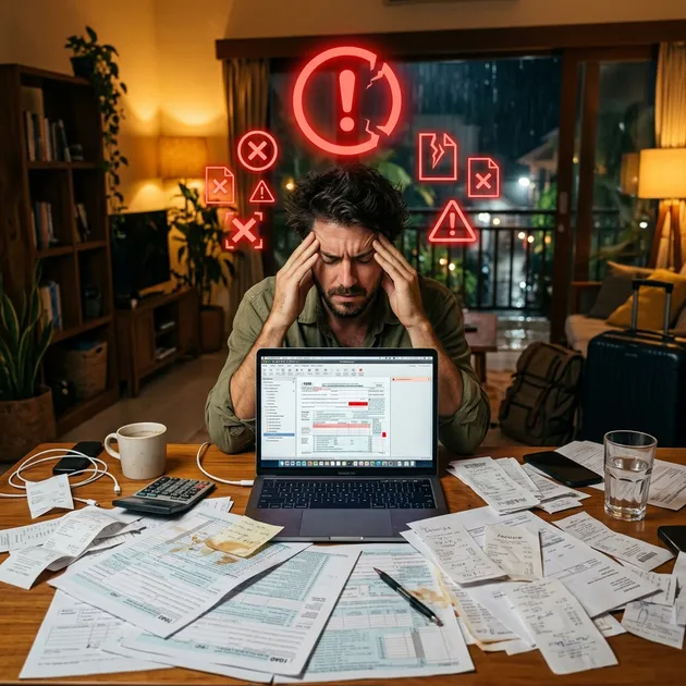 7 Costly Tax Mistakes Digital Nomads Make (And How to Avoid Them)