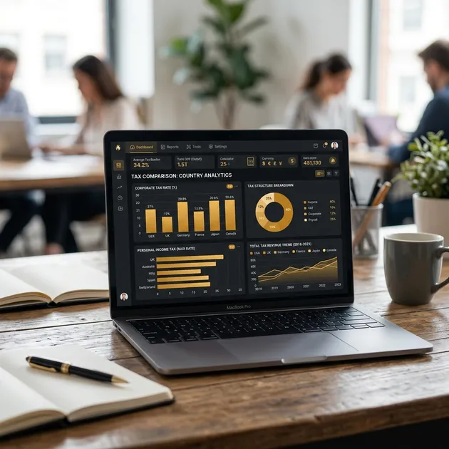 Digital Nomad Tax Calculator: Compare Your Tax in 16 Countries (Free Tool)